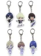 [Single Item] Set of 6 acrylic key holders with Mini Character illustration "Blu-ray/DVD Theater version Utano Prince Sama ♪ MagLOVE KINGDOM Toranoana" Bonus included with the set