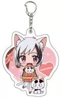 Oketani Koma "Acrílico Key Holder Uchitama? ~ ¿No conoces a Uchitama? ~ 02. Valentine ver. Mini Character"