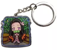 Nezuko Kamado (Ranzan) metal key holder' Demon Slayer: Kimetsu no Yaiba' limited to Kyoto