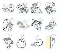All 12 types set "Trading acrylic key chain that is fun every day when you have both a dog and a cat"