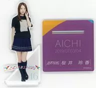 Reika Sakurai Individual Acrylic Stand Aichi performance ver. "Midsummer National Tour 2019" Nogizaka46 official web shop reservation only