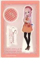 Suzane Shioyama ver. 2 Acrylic Stand "Tea Stella and Shinigami no Butterfly" Yuzu Soft Shop Limited