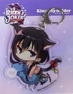 Nijoin Hazuki (Neko Mimi soup loungewear ver.) king key holder "RIDDLE JOKER" limited to Yuzu Soft Shop