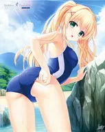 [A la Carte] tsumugi Wenders F3 Character Fine Board "Computer Soft Summer Pockets Reflection Blue" Melon Books Purchase benefits