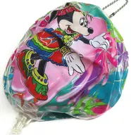 Minnie Mouse Beachball-style Key Chain "Donald Hot Jungle Summer 2019" Limited To Tokyo Disneyland