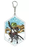 Cyrus "Another Eden : A Cat That Transcends Time and Time Acrylic Key Holder 01. Graph Art Design"