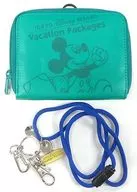 Mickey Mouse Ticket Holder Green "Disney" Tokyo Disney Resort Limited Vacation Package Benefits