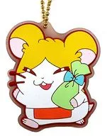 Maidokun Clear Rubber Mascot "Ichiban KUJI HAMTARO ~ HAPPY HAMU HAMU ~ Dechu" H Prize