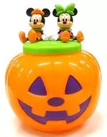 Mickey & minnie (pumpkin costume) candy case "Disney Halloween" Tokyo Disney Resort limited edition