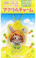 Shirabe Ako (Cure Muse) acrylic charm "Precure All Stars Kawairo Palette Citrus Rabbit" limited to Pretty Store