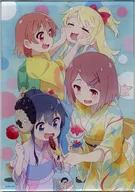 [A la Carte] Gathered Acrylic Plate 「 C96 Wataten!: An Angel Flew Down to Me! Set 」! Angels dancing down at Comiket!