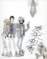 Meeting (5 persons) Hand-drawn digital canvas C "Lupin III" by Kazuhide Tomonaga