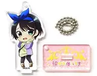 Ruka Sarashina's "Acrylic Key Holder Collection with Kanojo, Okarishimasu Stand"