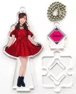 Kiyoshi Fukamura (morning musume,' 20) / Red Dress Figure Stand Key Holder 2020 Hello! Project official shop reservation only