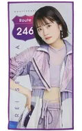 Rei Kiyomiya (Nogizaka46) individual hand towel "Route 246" official web shop reservation only