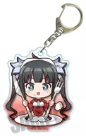 Hestia (Bit) Gochiyara Acrylic Key Holder "Is It Wrong to Try to Pick Up Girls in a Dungeon III"