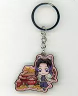 Kocho Shinobu (Shurijo) Metal Key Holder "Kimetsu no Yaiba" Only in Okinawa