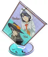 "Rascal Does Not Dream of Bunny Girl Senpai Illustration Halloween ver. Trading Acrylic Stand" by Asaginu Sakurajima and Shoko Makinohara