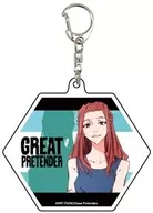 Sin Shea Moore "Acrílico Key Holder GREAT PRETender 01"