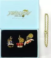 Izumi Ichiori & Nanase Riku & Soybean Flour Accessory Charm Set (3-Pack) "Idolish7" Premium Bandai Only