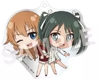 Charlotte E. Jaeger & francesca Lucchino EFORUM Datesho Acrylic Key Holder "STRIKE WITCHES ROAD to BERLIN"