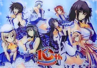 10周年纪念插图A3亚克力Art Stand