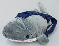 Gray Great White Shark Plush toy Backpack