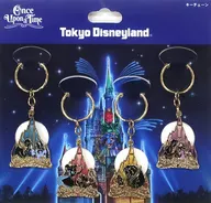 Set of 4 Key Chains "Disney Once Upon a Time" Limited Only to Tokyo Disneyland