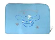 8. Cinnamoroll Flat Pouch (Blue) "Per Sanrio, KUJI Cinnamoroll Per winter, KUJI"