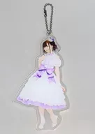 Suwa Nanaka acrylic key holder "CD Color me PURPLE Toranoana Limited Edition" enclosed special gift