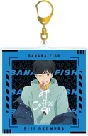 Eiji Okumura (denim ver.) illustration BIG acrylic key holder "BANANA FISH"