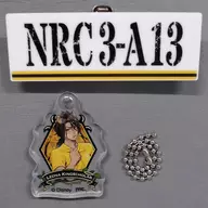 Leona Kingscholar "Disney Twisted Wonderland Trading Number Badge & Acrylic Key Holder A Ver."