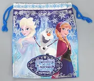 Gathering drawstring bag "FROZEN Anna and Elsa's Frozen Fantasy 2015" Limited to Tokyo Disneyland