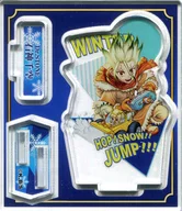 "Weekly Shonen Jump Acrylic Figure Collection Winter Ver." by Chiku Ishigami (Dr. STONE)