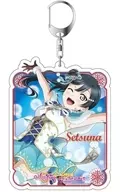 Yuki Setsusai Snow Crystal ver Decca Key Holder 「 Love Live! School idol Festival ALL STARS 」