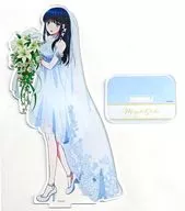 BIG acrylic stand painted by Miyuki 司波 (wedding) "The irregular at magic high school Visitor edition" Air Comike 2 goods