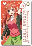 Design 05 (Satsuki Nakano) Leather Pass Case "The Quintessential Quintuplets ∬"