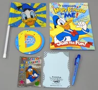 Donald Join the Fan Experience Kit "Donald Duck's' Happy Birthday to Me'" Tokyo DisneySea limited