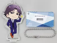 Atobe Keigo "Acrylic Key Holder Collection with Shin Tennis-no Oji-sama Stand Linked to Prince Hotel"