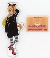 Saki Nikaido x Kuromi Acrylic Stand "Zombie Land Saga x Sanrio Character Drivers"