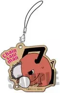 Pochita (Pink) Pochita Wood Tag Strap "Chainsaw Man"