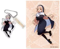 Sister Clare : "Virtual YouTuber Ni Ji-san Anniversary Festival 2021 Random Acrylic Key Holder & Bromide Set D Group"