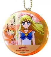 Sailor Venus Original Can Mirror "Theatrical Pretty Guardian Sailor Moon Eternal× Wendy's First Kitchen" Theatrical Release Commemoration Collaboration Campaign Menu Order Privilege #2