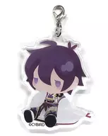 Minamotono Yoshitsune Acrylic Charm "Chare KUJI Puchi Ikemen Genjiden Ayakashi Koini Sipuchi Kore KUJI" C-5 Prize