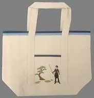 Candlestick cutting Mitsutada (design A / battle suit) embroidery tote bag 2nd "Sword Ranmai -ONLINE"