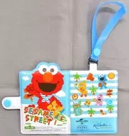 Set (Blue) Coin Pass Case "Sesame Street" Hotel Kintetsu Universal City "Guests' Limited Privilege