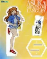 Shikinami Asuka Langley (Sandals) 「 Zensho ×EVANGELION Restaurant 5-Chain Joint Operation Original Acrylic Stand 」