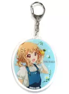 Sakurako Omuro (student council) "Yuru Yuri × Omuroke × Atre Akihabara Trading Acrylic Key Holder"