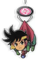 Pop UFO Tsumamare Acrylic Key Chain Mascot Vol. 5 "DRAGON QUEST : The Great Adventure of Die"