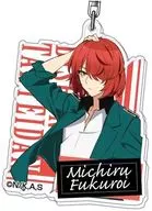 03. Mitsuru Fukuroi acrylic key holder "Bishonen Tantei Dan"